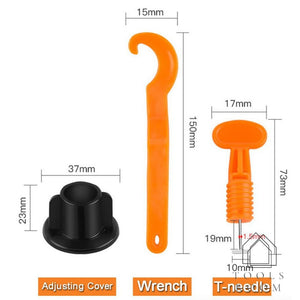 อุปกรณ์ปรับระดับกระเบื้อง Tile Leveler ตัวเว้นระยะกระเบื้อง ปรับระดับกระเบื้อง (1 ชุด 50 ตัว)