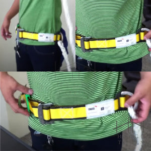 เข็มขัดนิรภัย เข็มขัดเซฟตี้ เข็มขัดปีนเสา เข็มขัดปีนต้นไม้ Safety Belt