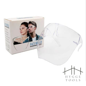 Face shield เฟสชิว หน้ากากใสคลุมหน้า เฟชชิลด์ พลาสติกใส หน้ากากใสเด็ก หน้ากากใส ผู้ใหญ่ หน้าเต็ม แบบแว่นตา