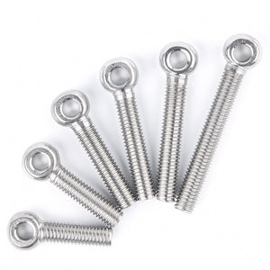 อายโบลท์ EYE BOLT(1ชิ้น) สกรูห่วง สแตนเลส SUS304 M8 ไซส์ M8*30-M8*110