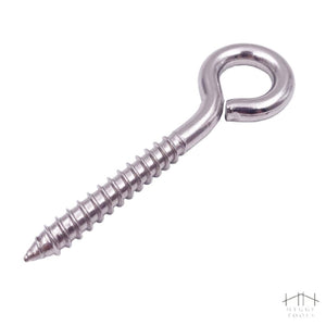สกรูห่วง สกรูตะขอ เกลียวมิล หัวห่วง เกลียวขวา Hook bolt circle head M3 M4 M5 M6 M8