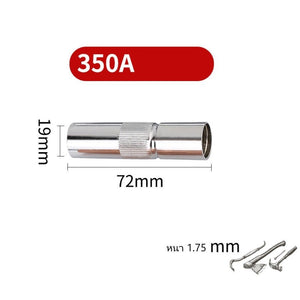 หัวเชื่อมCO2(ต่อ 1ชิ้น) ตัวยึดทังสเตน ปลอกหัวเชื่อม Gas Nozzle