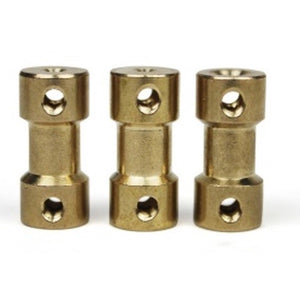 อะแดปเตอร์ข้อต่อเพลามอเตอร์ คัปปลิ้งมอเตอร์ coupling ทองเหลือง อะแดปเตอร์เชื่อมต่อมอเตอร์ทองแดง cnc part