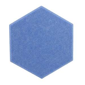 แผ่นกันเสียง แผ่นซับเสียง (ราคาต่อ1ชิ้น) ดูดซับเสียง มีกาวในตัว Acoustic Foam ทรงหกเหลี่ยม 30*26cm สําหรับติดผนัง