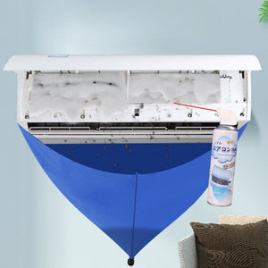 ผ้าใบล้างแอร์ ขนาด2x3 ม. ล้างแอร์ขนาด9000-24000 BTU ผ้าคลุมล้างแอร์ ถุงล้างแอร์บ้าน กันน้ำ100%