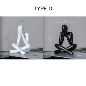 รูปปั้นประติมากรรม Nordic art โมเดลศิลปะ ประติมากรรมโมเดิร์น รูปปั้นโมเดิร์น ประติมากรรมบุคลิกภาพ ตกแต่งบ้านสไตล์นอร์ดิก