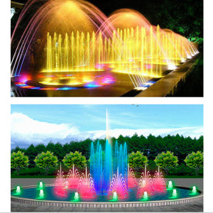 หัวน้ำพุทองเหลือง สำหรับตกแต่งสวน บ่อน้ำ บ่อเลี้ยงปลา เสริมฮวงจุ้ย ปรับองศาและทิศทางได้