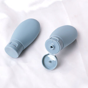 ขวดรีฟิลหลอดแบ่งครีมขนาด 60ml สำหรับพกพาใส่โลชั่น แชมพู ครีมกันแดดเหมาะสำหรับการเดินทางประหยัดเนื้อที่