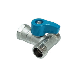 SANWA มินิบอลวาล์ว 1/2 นิ้ว (4 หุน) (ทองเหลือง) mini ball valve 2 way , 3 way