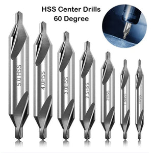 ดอกสว่านนำศูนย์ ดอกนำศูนย์ ไฮสปีด ดอกสว่าน HSS CENTER DRILL ดอกนำศูนย์ไฮสปีดโคบอล ดอกสว่านแบบรวมจุด