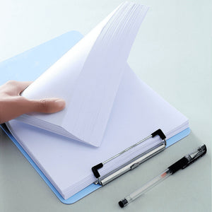 คลิปบอร์ด คลิปบอร์ดสีพาสเทลA4 แผ่นรองเขียน คลิปบอร์ดแฟ้ม Clipboard