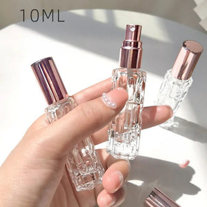 ขวดน้ำหอม (ขวดแก้ว) เรียบหรู หัวสเปรย์ ปริมาณบรรจุ 10/30/50ML