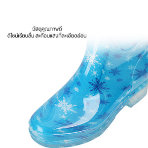 รองเท้าบูทกันน้ำ รองเท้าบูทกันฝนทรงสูงสำหรับผู้หญิง รองเท้ากันน้ำกันลื่น รองเท้าทำงานวันฝนตก