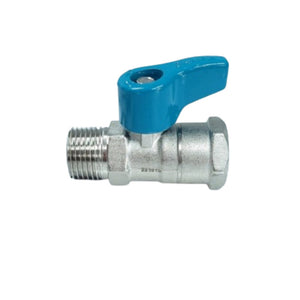 SANWA มินิบอลวาล์ว 1/2 นิ้ว (4 หุน) (ทองเหลือง) mini ball valve 2 way , 3 way