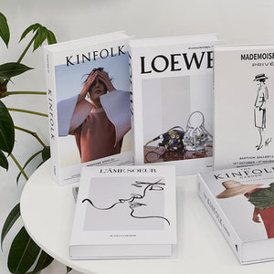 หนังสือปลอมตกแต่งคาเฟ่ ของแต่งบ้าน หนังสือตกแต่ง พร๊อพถ่ายรูป พร๊อพแต่งห้อง