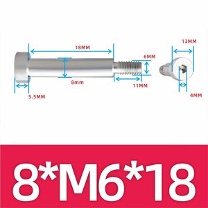 โชว์เดอร์โบลท์หัวจม สกรูไหล่ซ็อกเก็ตหกเหลี่ยม สเตนเลส 304 M3 M4 M5 M6 M8 M10 M12 น็อตสกรูโชว์เดอร์โบลท์