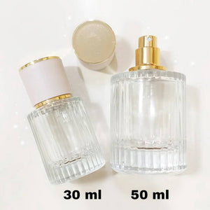 ขวดน้ำหอม (ขวดแก้ว) เรียบหรู หัวสเปรย์ ปริมาณบรรจุ 10/30/50ML