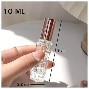 ขวดน้ำหอม (ขวดแก้ว) เรียบหรู หัวสเปรย์ ปริมาณบรรจุ 10/30/50ML