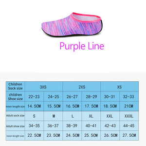 รองเท้าเดินทะเล แห้งเร็ว กันลื่น | ใส่เล่นน้ำ ว่ายน้ำ เซิร์ฟ เดินชายหาด สบายเท้า สำหรับผู้หญิงและผู้ชาย