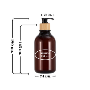 ขวดหัวปั๊มพลาสติก ขนาด 300ml/500ml สำหรับใส่ของเหลว แชมพู ครีม สบู่เหลว ขวดรีฟิล ขวดเปล่าแบบกด ฝาแน่น ไม่รั่วซึม