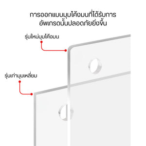 ชั้นวางโบรชัวร์ติดผนัง ชั้นวางนิตยสาร ชั้นวางแฟ้ม ชั้นวางโชว์หนังสืออะคริลิค ชั้นอะคริลิคติดผนัง