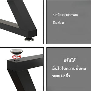 ขาโต๊ะเหล็กสีดำทรงไขว้ ตัว X (ราคาต่อ1ชิ้น)แข็งแรงรับน้ำหนักได้ดี เหมาะทำโต๊ะเขียนหนังสือ โต๊ะร้านคาเฟ่ หรือโต๊ะสำนักงาน