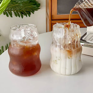 แก้วกาแฟ แก้วกาแฟสไตล์วินเทจ แก้วกาแฟทรงกลม สไตล์เกาหลี มีขนาดให้เลือก coffee cup