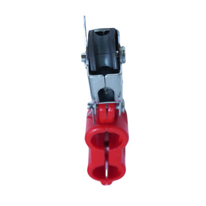 ลูกล้อจับสายไฟ/รอกจับสายไฟ CABLE CARRIER - body plasticใช้กับสลิง 6 มม ขนาดรูรับสายไฟ 18 มม