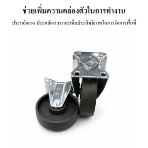 ล้อรถเข็นโลหะ ล้อเหล็กคุณภาพสูง รับน้ำหนักเยอะ แข็งแรงทนทาน เหมาะสำหรับงานอุตสาหกรรม รถเข็นสินค้า เวิร์กชอป ใช้งานลื่น