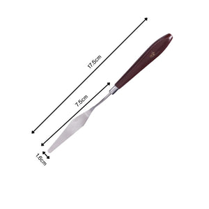 ชุดเกรียงปาดสี เกรียงผสมสีเพ้นท์สี เกรียงสีน้ำมัน เกรียงศิลปะ Art Painting Knifes เกียงปาดสีปลายแหลม ชุด 5 ชิ้น
