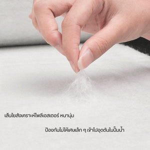 ใยสังเคราะห์โพลีเอสเตอร์กรองน้ำตู้ปลาดักจับเศษอาหาร ตะกอนฝุ่นและสิ่งสกปรกในน้ำป้องกันไม่ให้เศษเล็กๆเข้าไปอุดตันในปั๊มน้ำ