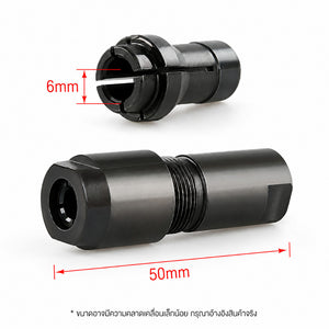 หัวจับแปลงเครื่องเจียรไฟฟ้า เป็นเครื่องเจียรตรง สำหรับงานขัดและแกะสลัก แข็งแรง ทนทาน