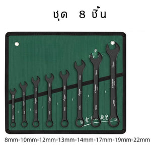 ประแจปากตาย หล็กคาร์บอน แข็งแรง รับแรงบิดสูง ประแจขันน็อต ไม่ลื่น จับน็อตแน่น งานช่าง ซ่อมรถ