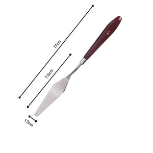 ชุดเกรียงปาดสี เกรียงผสมสีเพ้นท์สี เกรียงสีน้ำมัน เกรียงศิลปะ Art Painting Knifes เกียงปาดสีปลายแหลม ชุด 5 ชิ้น
