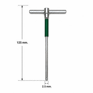 บล็อกตัวทีหกเหลี่ยม T-Handle Hex Key ประแจตัวที ก้านเลื่อน ปรับได้ 3 ระดับ ขันน็อตหกเหลี่ยม แรงบิดสูง ใช้งานแบบ T และ L