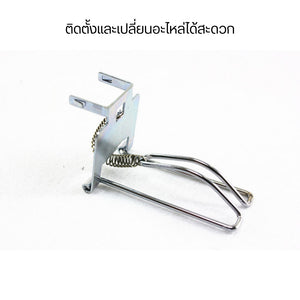 คลิปกดธนาบัตร มีสปริงช่วยกดธนบัตรแน่น ไม่หลุดง่าย ใช้งานสะดวก รองรับการกดธนบัตรหลายฉบับได้ในครั้งเดียว