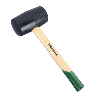 ค้อนยางช่าง Rubber Mallet ด้ามไม้ แข็งแรง หัวค้อนยางกันรอย ใช้เคาะงานไม้ ปูกระเบื้อง งานติดตั้ง