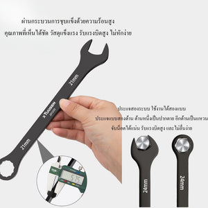 ประแจปากตาย หล็กคาร์บอน แข็งแรง รับแรงบิดสูง ประแจขันน็อต ไม่ลื่น จับน็อตแน่น งานช่าง ซ่อมรถ
