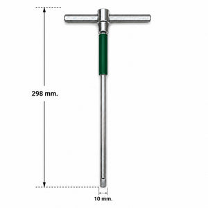 บล็อกตัวทีหกเหลี่ยม T-Handle Hex Key ประแจตัวที ก้านเลื่อน ปรับได้ 3 ระดับ ขันน็อตหกเหลี่ยม แรงบิดสูง ใช้งานแบบ T และ L