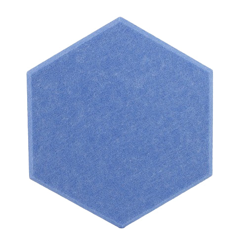 แผ่นกันเสียง แผ่นซับเสียง (ราคาต่อ1ชิ้น) ดูดซับเสียง มีกาวในตัว Acoustic Foam ทรงหกเหลี่ยม 30*26cm สําหรับติดผนัง