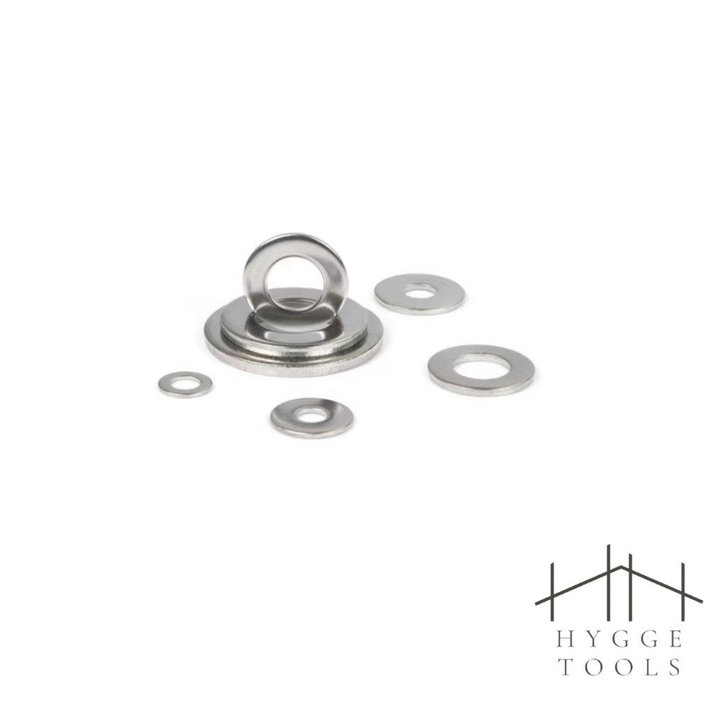 แหวนอีแปะ สแตนเลส 304 แหวนรองน็อต แหวนขนาด2mm-24mm