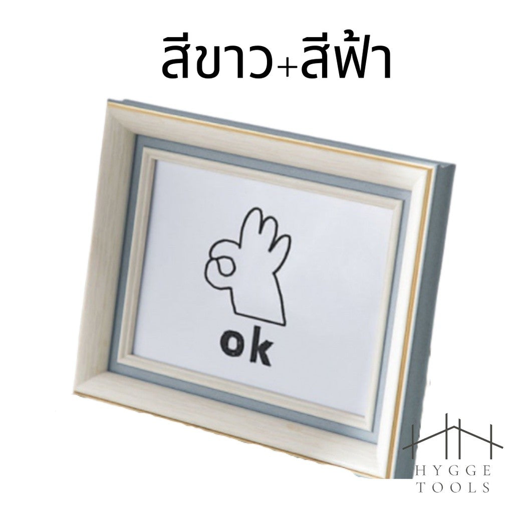 กรอบรูปคลาสสิก ชุดกรอบรูป 5-10 นิ้ว และ A4 สำหรับตกแต่งบ้าน ติดผนัง DIY เพิ่มความสวยงามให้ห้องดูอบอุ่นมีสไตล์