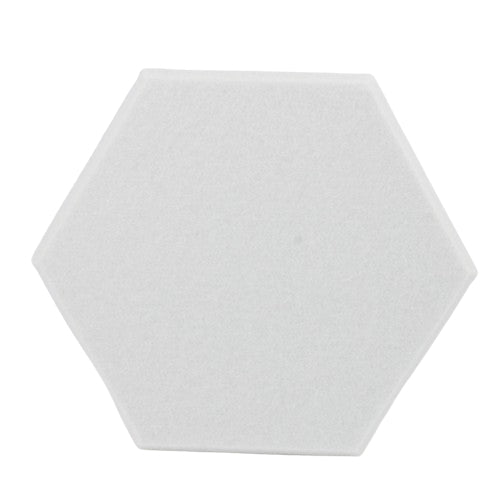 แผ่นกันเสียง แผ่นซับเสียง (ราคาต่อ1ชิ้น) ดูดซับเสียง มีกาวในตัว Acoustic Foam ทรงหกเหลี่ยม 30*26cm สําหรับติดผนัง