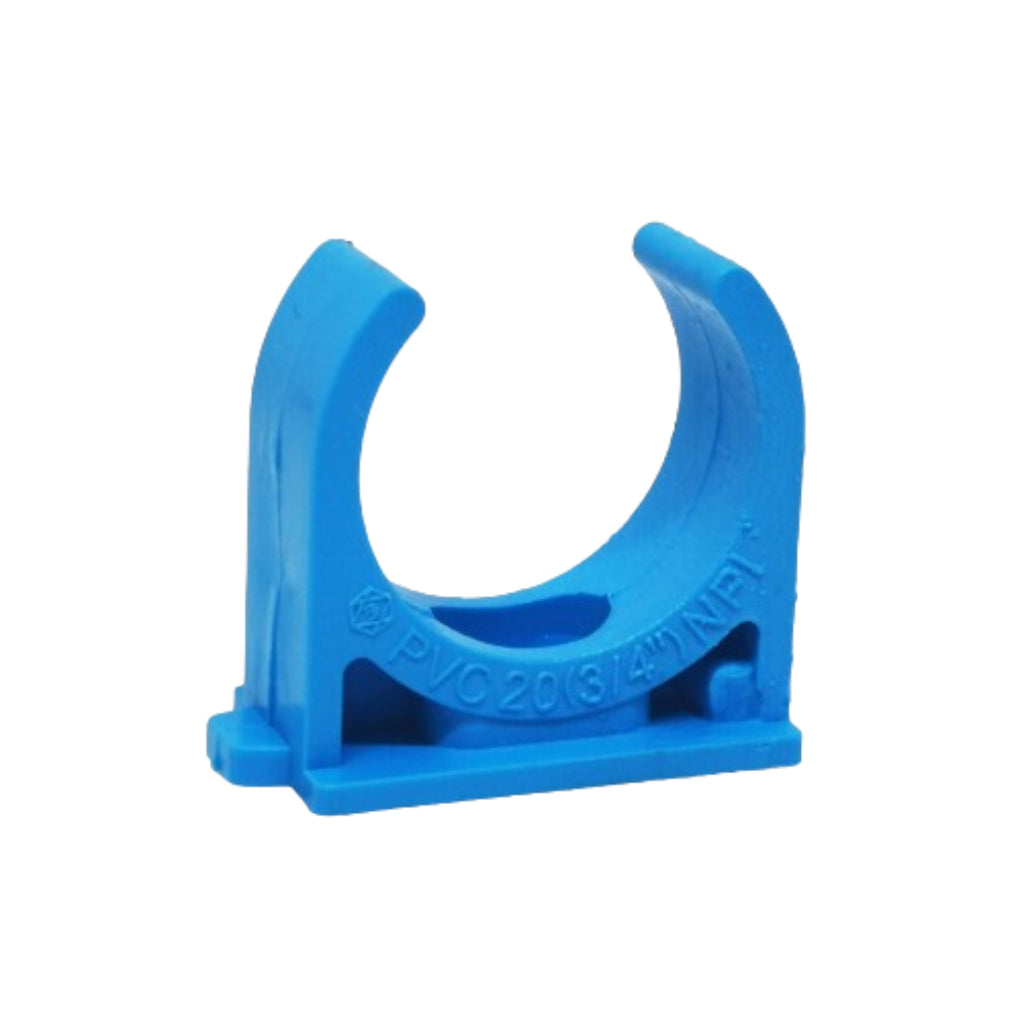 SCG คลิปจับท่อพีวีซีก้ามปู PVC ขนาด 1/2"  3/4"  1"  1-1/4"  1-1/2"  2" สำหรับใช้เป็นตัวยึดท่อบางกับผนัง ยืดหยุ่นสูง