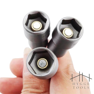 ลูกบล็อกหัวแม่เหล็ก บล็อกยิงหลังคา Power nut  ใช้กับสว่าน หัวบล็อกแม่เหล็ก บล็อคขันน็อตหลังคา บล็อกน็อต