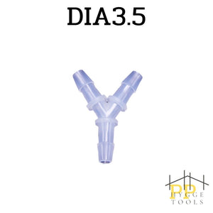 ข้อต่อสามทางพลาสติก ตัวY ข้อต่ออ๊อกซิเจน 3ทาง (ราคาต่อ 1ชิ้น)