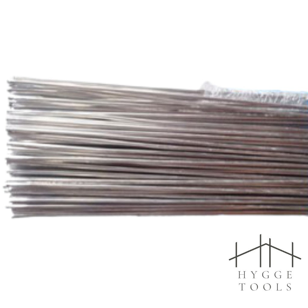 ลวดเชื่อมอลูมิเนียม ยาว 50 ซม. ลวดเชื่อมอลูมิเนียมจุดหลอมเหลวต่ำ เส้นผ่านศูนย์กลาง 2.0 มม./1.6 มม