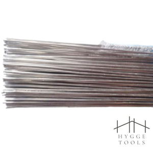 ลวดเชื่อมอลูมิเนียม ยาว 50 ซม. ลวดเชื่อมอลูมิเนียมจุดหลอมเหลวต่ำ เส้นผ่านศูนย์กลาง 2.0 มม./1.6 มม