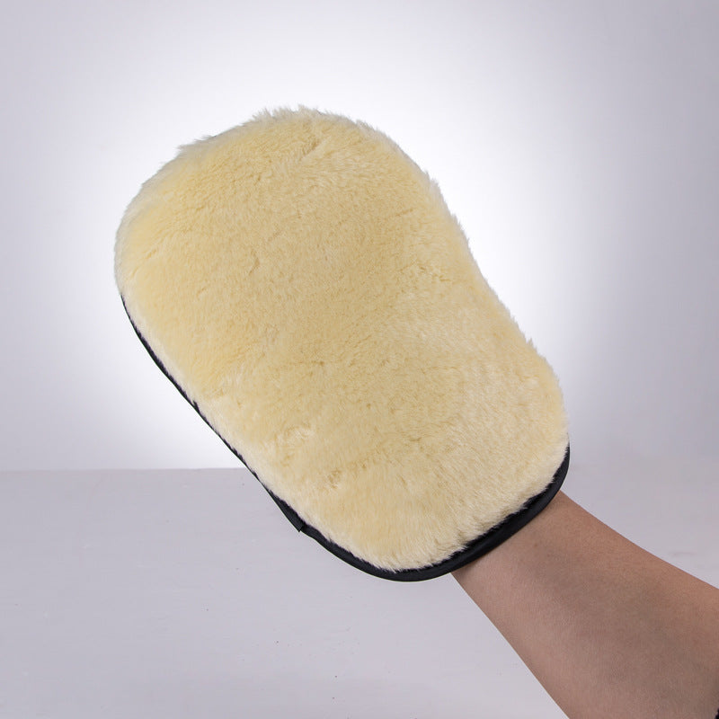 ถุงมือล้างรถ