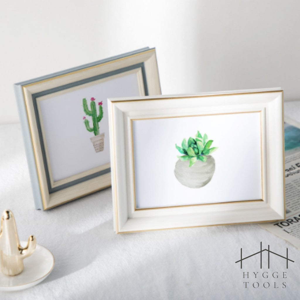 กรอบรูปคลาสสิก ชุดกรอบรูป 5-10 นิ้ว และ A4 สำหรับตกแต่งบ้าน ติดผนัง DIY เพิ่มความสวยงามให้ห้องดูอบอุ่นมีสไตล์